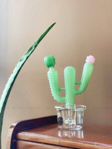 Boong Thủy Tinh Xương Rồng Green Cactus Glass Bong