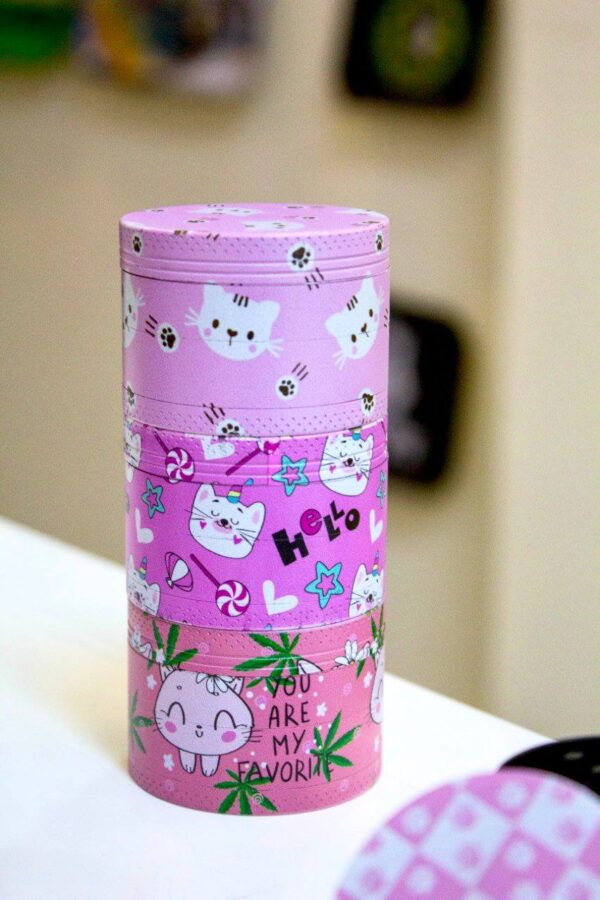 Xay Kim Loại Pinky Cat Pinky Cat Metal Grinder