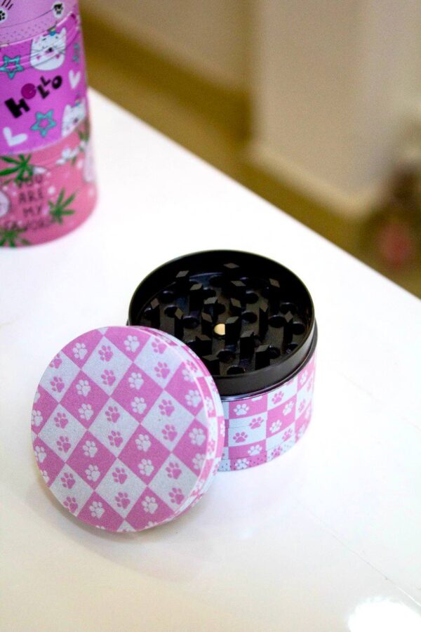 Xay Kim Loại Pinky Cat Pinky Cat Metal Grinder