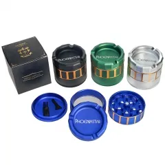 Cối Xay Thảo Dược Nhôm Khối Cao Cấp Phoenix 3 Tầng 60mm Phoenix Premium Solid Aluminum 3-Piece Herb Grinder – 60mm