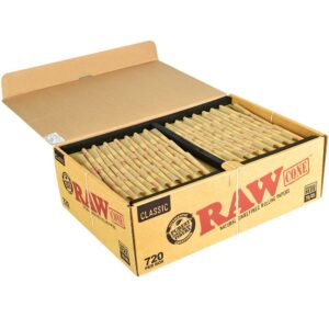 RAW Cuốn Sẵn Size Microdose 70/45 USA RAW 70/45 Microdose Size Preroll Cones USA