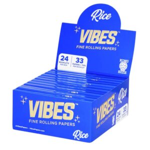 Giấy Gạo VIBES Kingsize + Tips Eu VIBES Eu Kingsize Rice Paper + Tips