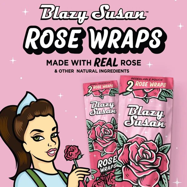 Giấy Blunt BlazySusan Hoa Hồng Blazy Susan Rose Wraps