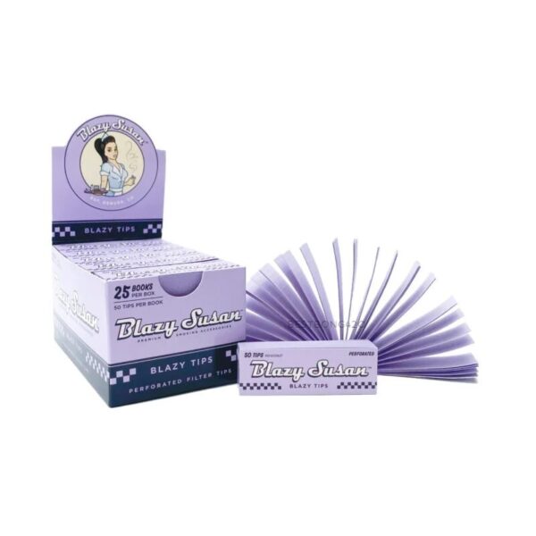 Đầu Lọc Blazy Susan Tím - Purple Blazy Susan Rolling Filter