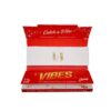 Giấy Cuốn Vibes Đỏ 1 1/4 + Tips - Vibes Red Hemp 1 1/4 + Tips Paper