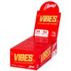 Giấy Cuốn Vibes Đỏ 1 1/4 + Tips - Vibes Red Hemp 1 1/4 + Tips Paper