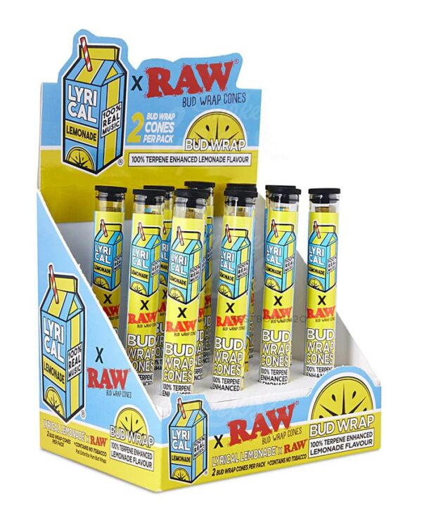 Giấy Blunt Raw Lyrical Lemonade 2 Điếu Cuốn Sẵn - Raw Pre-rolled Blunt Lyrical Lemonade