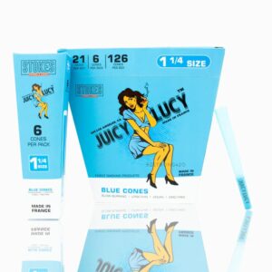 Giấy Cuốn Sẵn Juicy Lucy Blue 6 Điếu 1 1/4