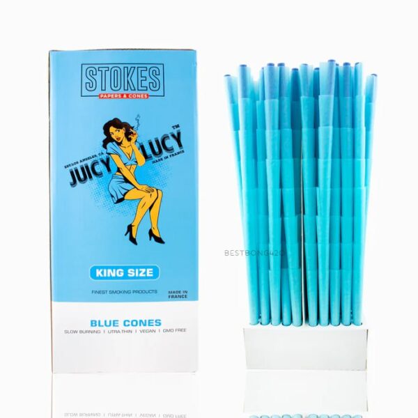 Giấy Cuốn Sẵn Juicy Lucy Blue/Pink Kingsize - Juicy Lucy Blue/Pink Kingsize Pre-rolled cones