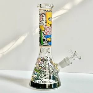 Boong Thuỷ Tinh Bầu Tầm Trung Simpson 25cm Medium Simpson Ice Pinch Glass Bong 25cm