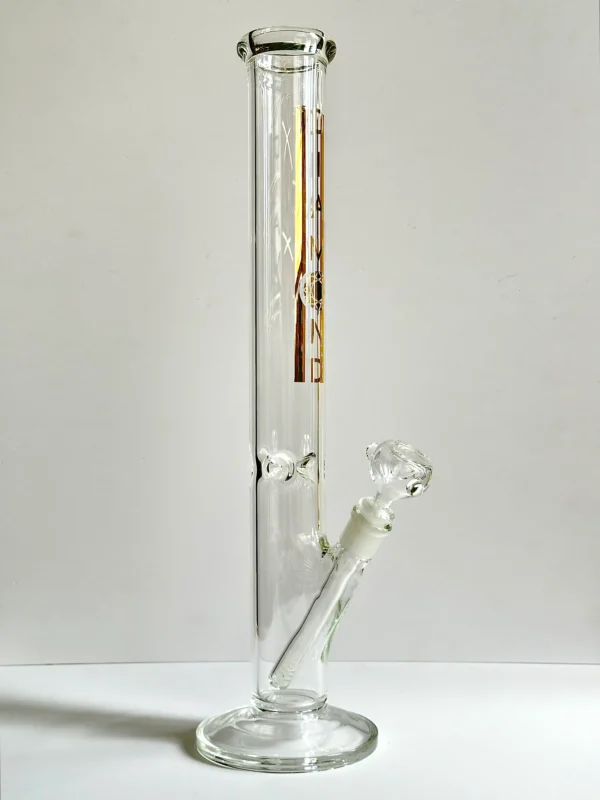 Boong Thuỷ Tinh Thẳng Diamond Glass 7mm Diamond Straight Glass Bong 46cm 7mm