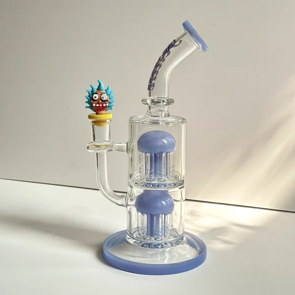 Nắp Chụp Dab Thủy Tinh Rick Rick Glass Dab Cap