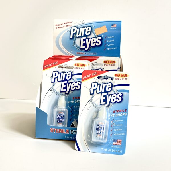 Nước Nhỏ Mắt Chống Đỏ Mắt Pure Eyes Pure Eyes Maximum Redness Relief